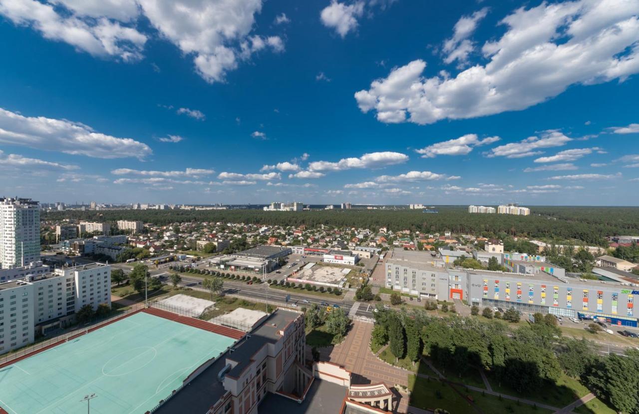 Люкс На Бориспільській Жк Олімпік Парк, Генератор На Будинку Kiew Exterior foto